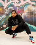 Zarell Hoodie- WHITE LOGO