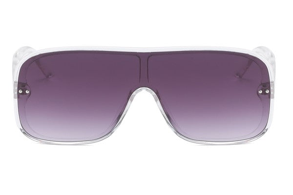 Retro Flat Top Square Sunglasses