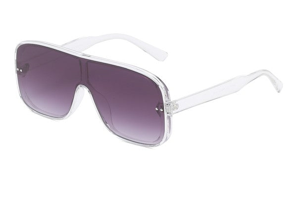 Retro Flat Top Square Sunglasses