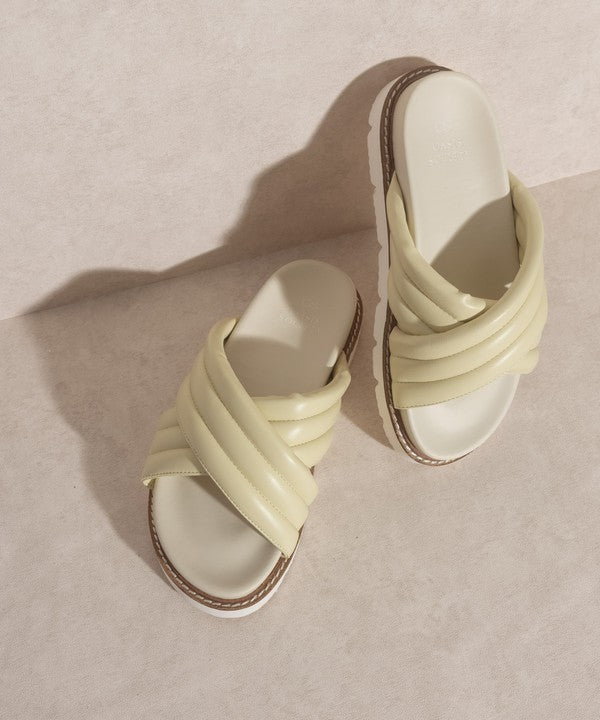 Puffed Strap Slide