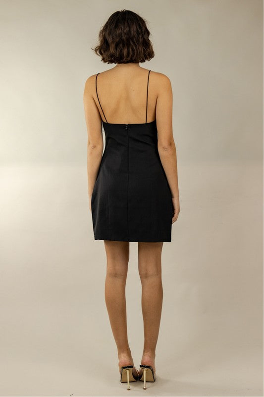 Rhinestone Fringe Dress