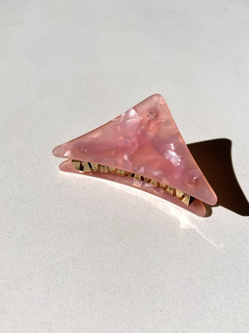 Acrylic Triangle Hair Claw Clip