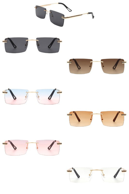 Rimless Sunglasses