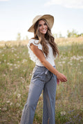 Striped Palazzo Pants