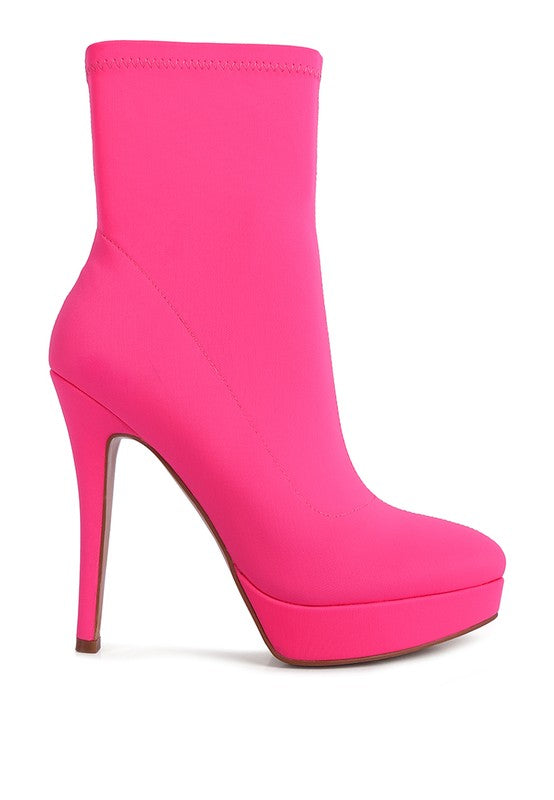 Lycra Ankle Boot