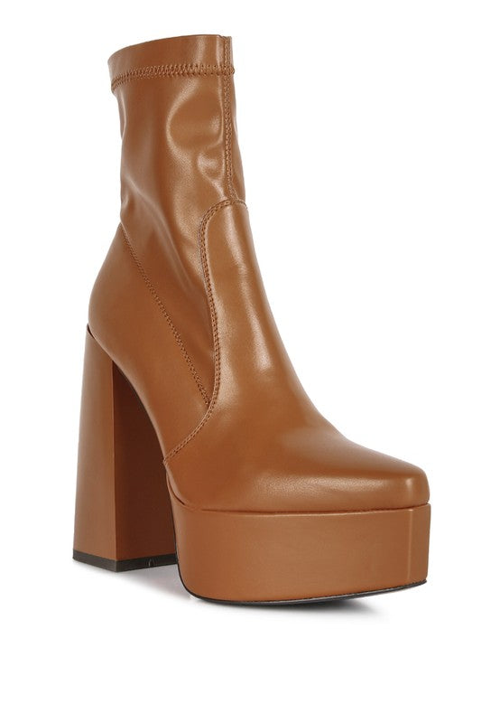 Platform Ankle Boots