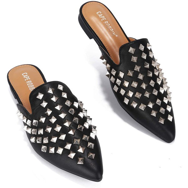 Studded Slip On Sandal