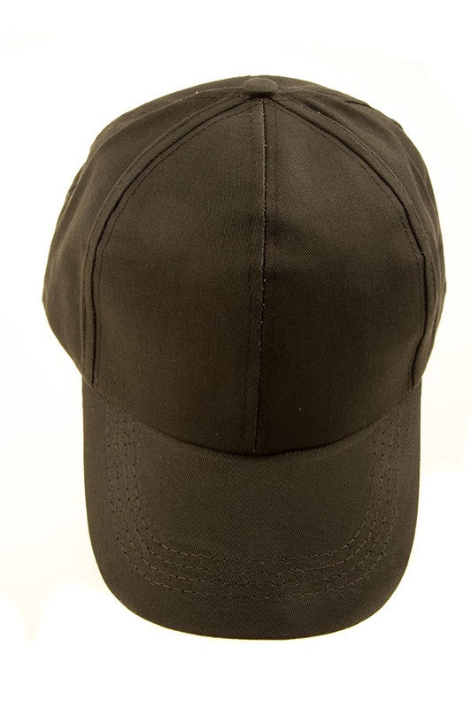Classic Olive Baseball Cap