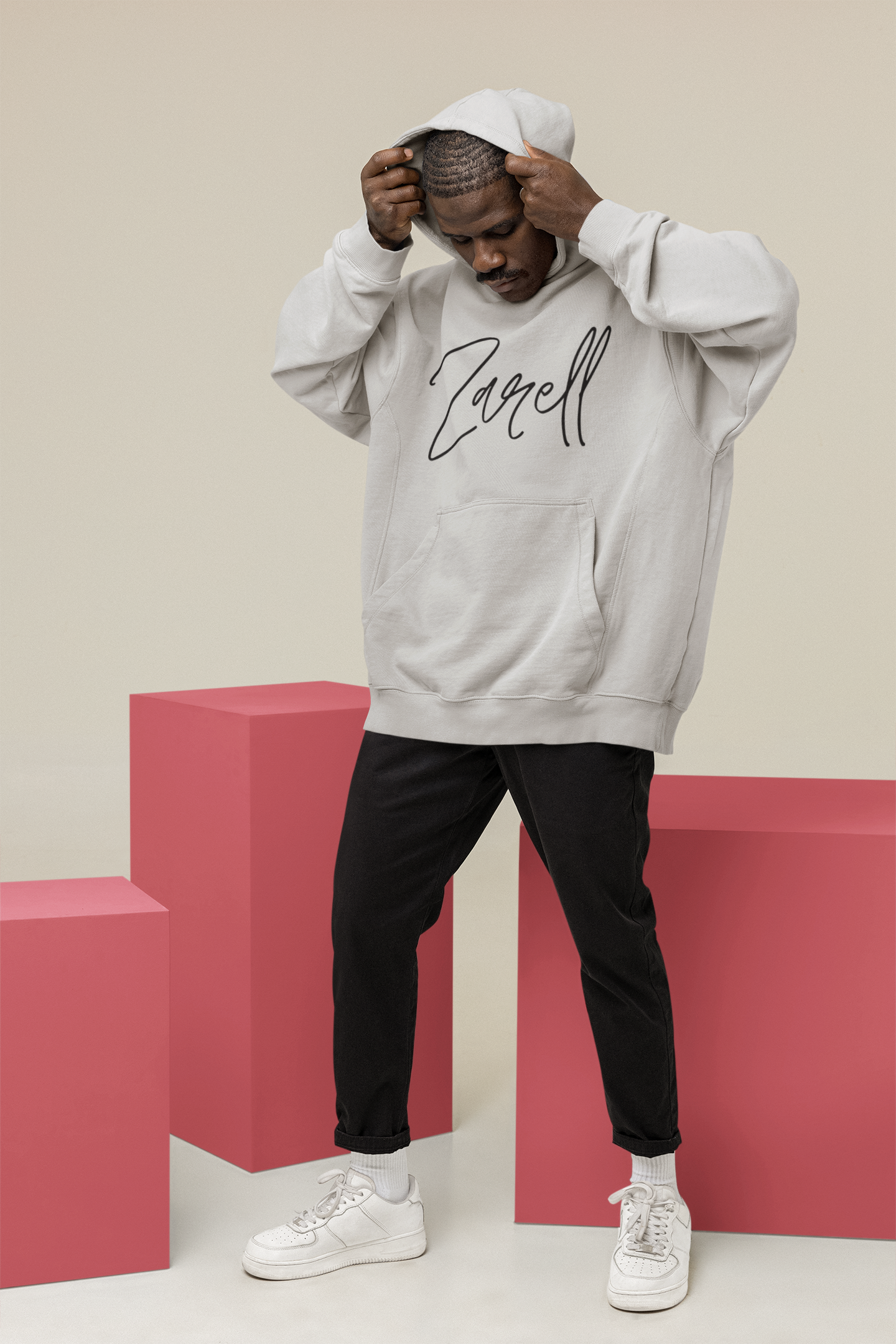 Grey w/ Black ZARELL