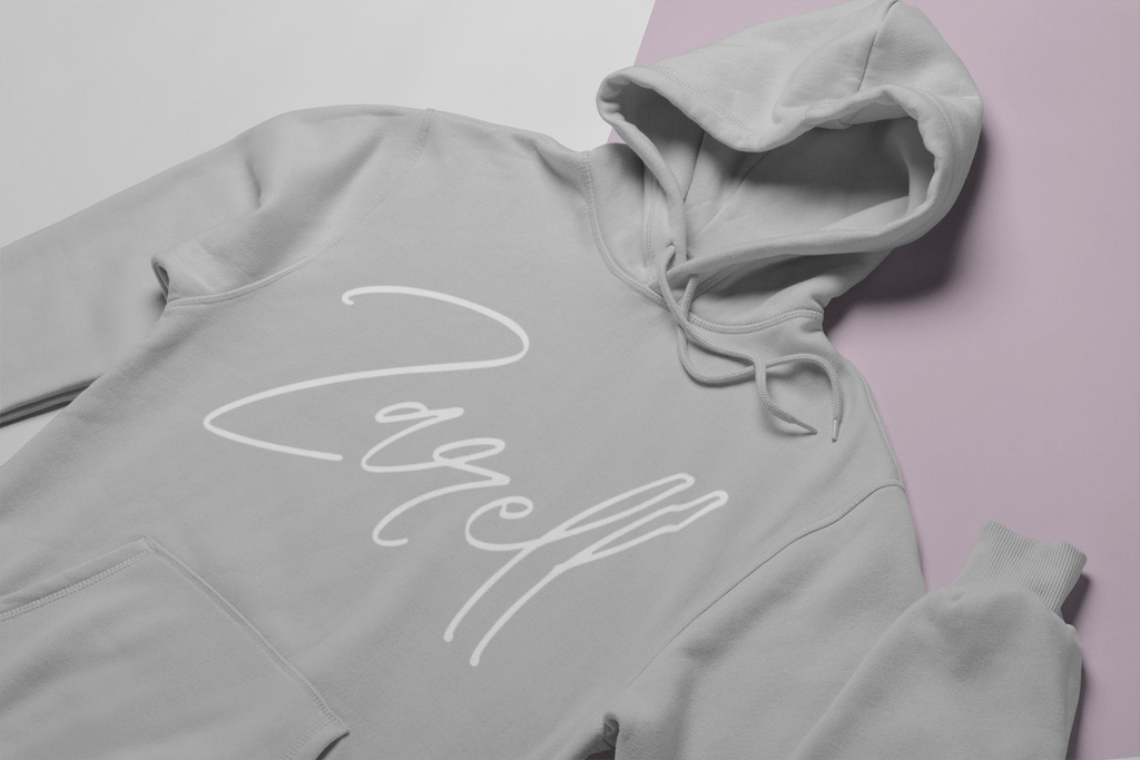 Grey w/ White Zarell