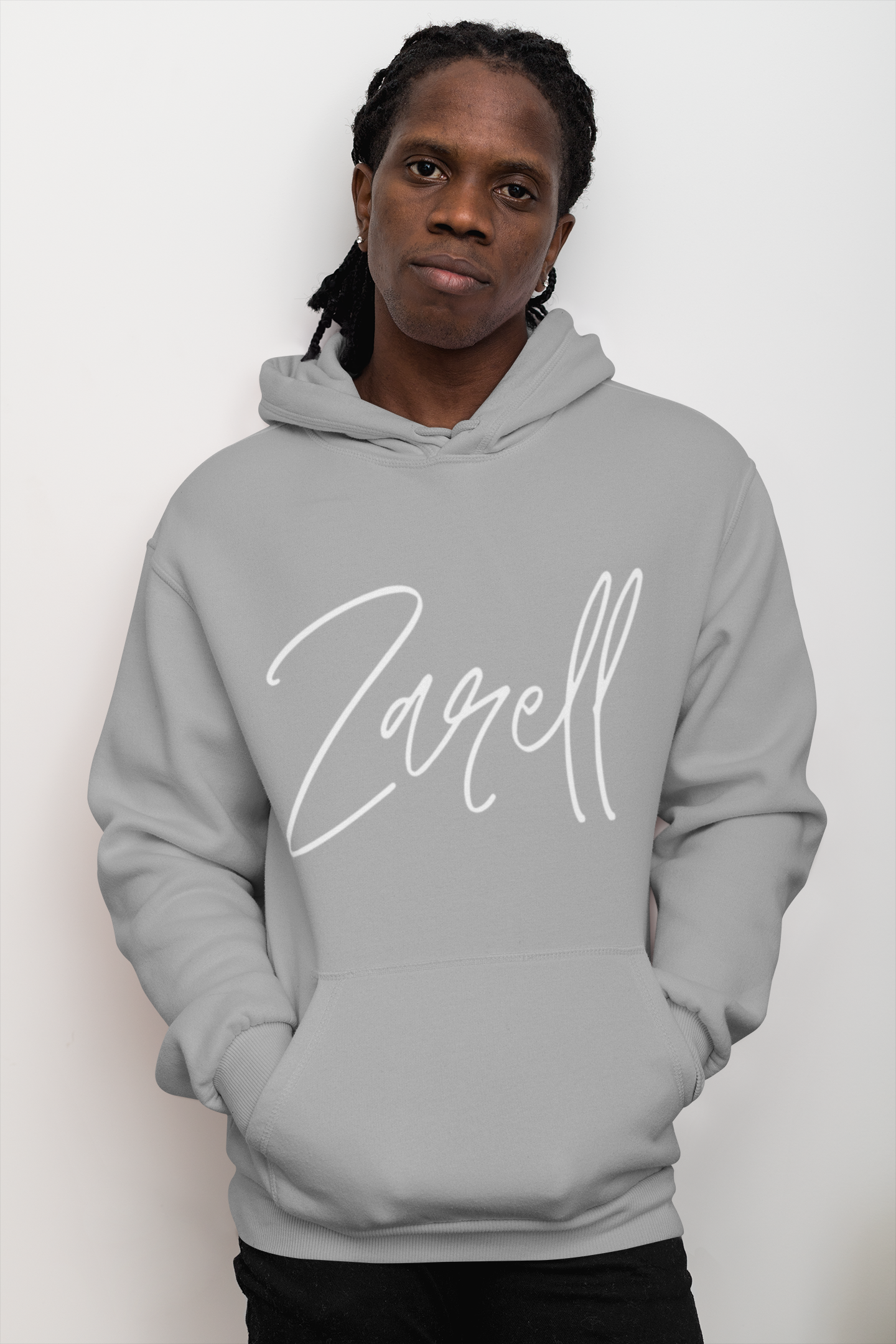 Grey w/ White Zarell